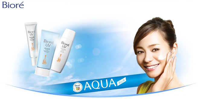 ครีมกันแดด Biore UV Aqua Rich Watery Essence PA++++ ครีมกันแดด กันน้ำ ครีมทาหน้า