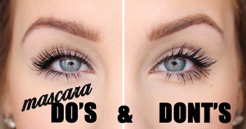 How to ปัดมาสคาราให้งอนเด้งตลอดวัน แถมไม่เลอะเป็นแพนด้า! mascara-dos-and-donts