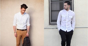 แฟชั่นเสื้อขาว แฟชั่นสุดคลาสสิกตลอดการของหนุ่มๆ white-shirt
