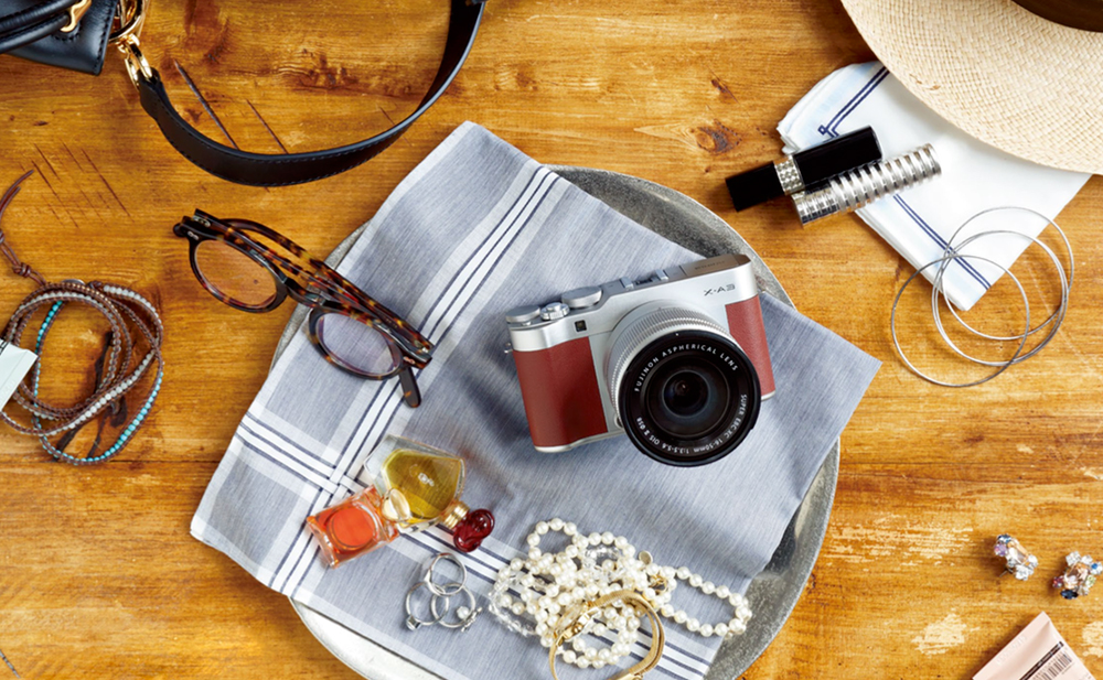 ดีไซน์ Retro ของกล้อง Fuji x-a3 x-a3-1