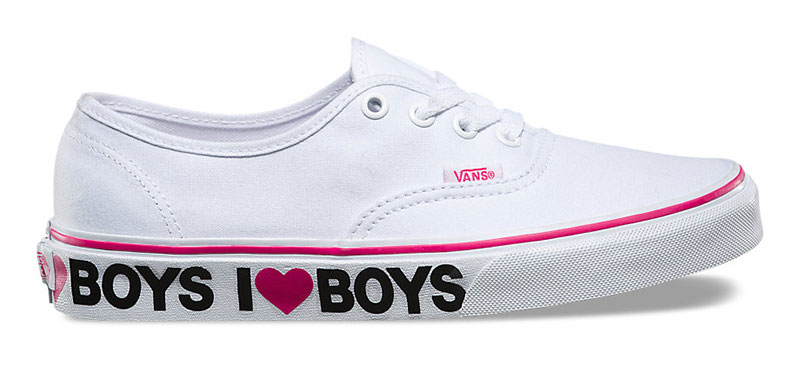 Vans Authentic “Hearts Tape” รองเท้าผ้าใบ