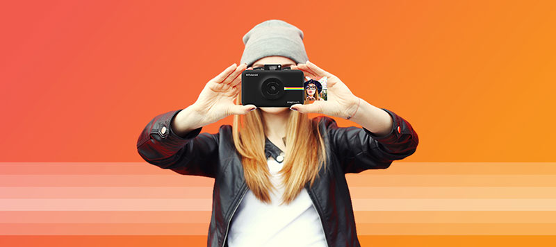Polaroid Snap Touch Instant Print Digital Camera กล้องดิจิตอล